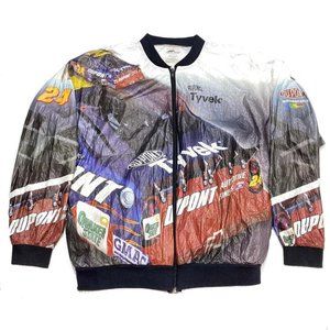 VTG‎ 90s Jeff Gordon DuPont NASCAR Tyvek Jacket